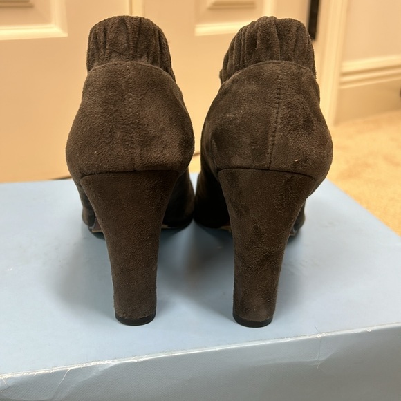 Sam Edelman grey heeled ankle booties - Picture 3 of 5